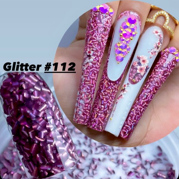 #91...1oz Glitter #112