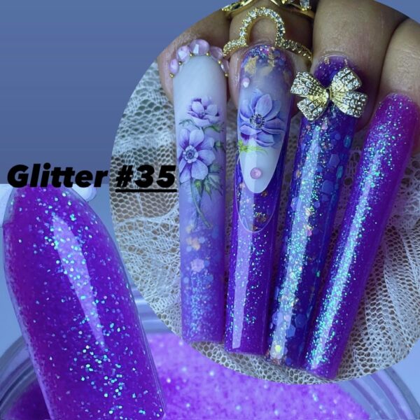 #99..1oz Glitter #35