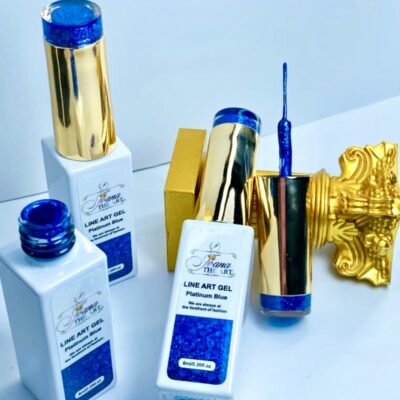 Painting Gel Liner Metallic Blue