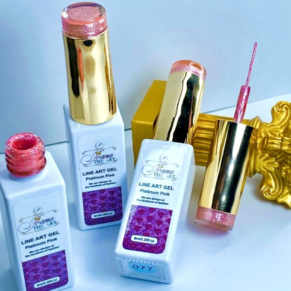 Painting Gel Metallic Pink