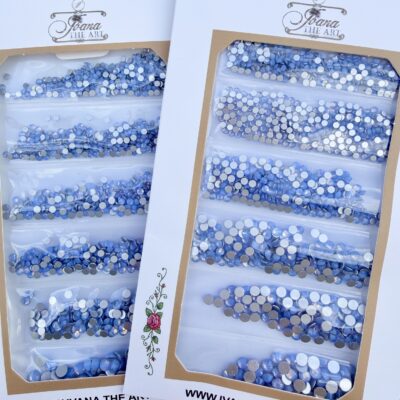 1..Crystal Set Blue 3000Pcs ( Opal )