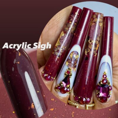 Ab36.. Acrylic Sigh 2oz