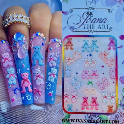 2...Sticker 5D 1Pcs