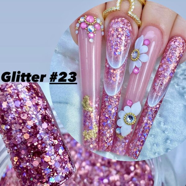 #1...1oz Glitter #23