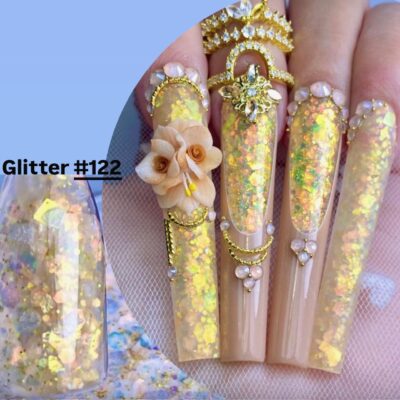 1...1oz Glitter #122