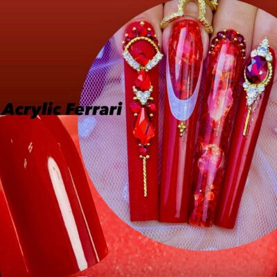 A7..Acrylic Ferrari 2oz