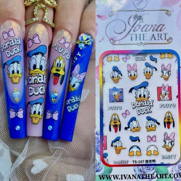 2...Stickers 1Pcs