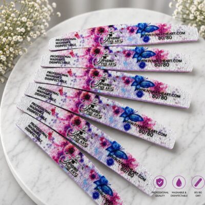80/80 Nail File 1Pcs