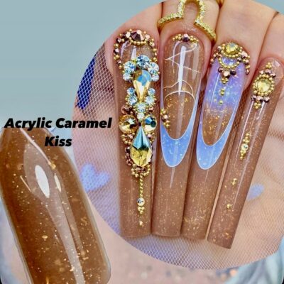 Ab13.. Acrylic Caramel Kiss 2oz