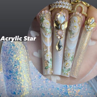 AB12...Acrylic Star 2oz