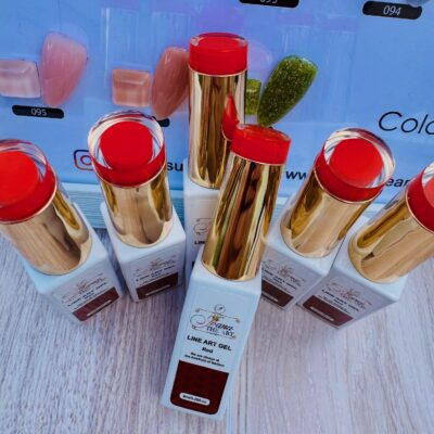 1Pcs Pure Red Painting Gel Liner