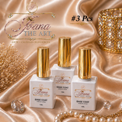 3Pcs...Base Coat 15Ml.