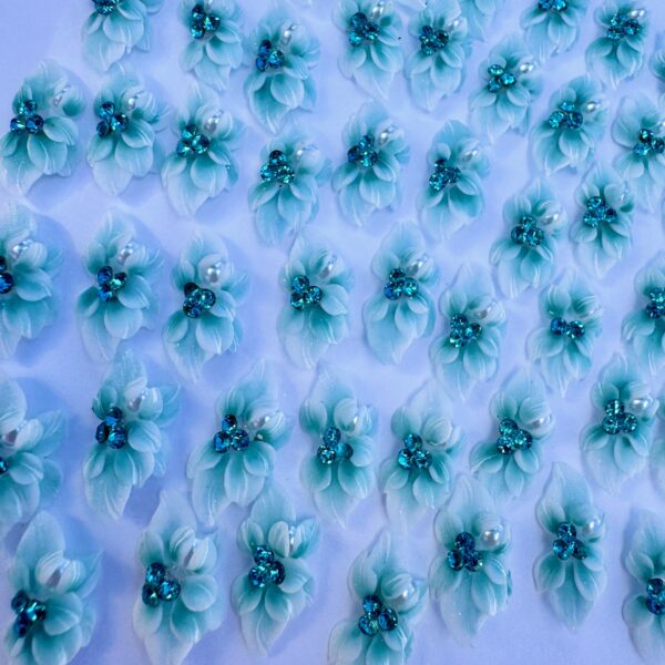 #6....Acrylic Flower ... 2PCS