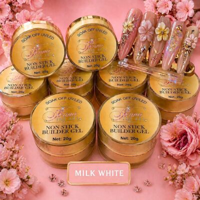 Solid Gel For Nail Designs Milk White 20g