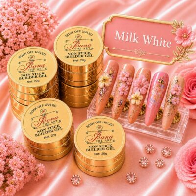 1Pcs...Solid Gel For Nail Designs Milk White 20g