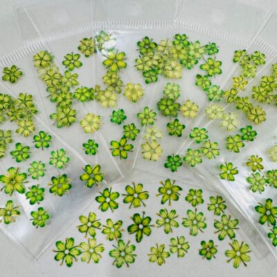 1 Bag With 12 Pcs Of Dried Flowers