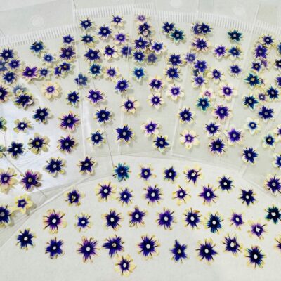 1 Bag With 12 Pcs Of Dried Flowers