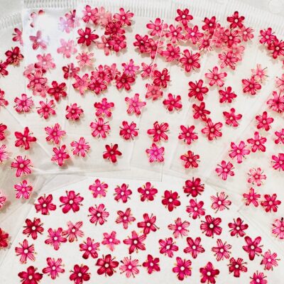 1 Bag With 12 Pcs Of Dried Flowers