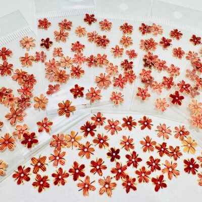 1 Bag With 12 Pcs Of Dried Flowers