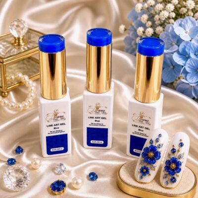 1Pcs Pure Blue Painting Gel Liner